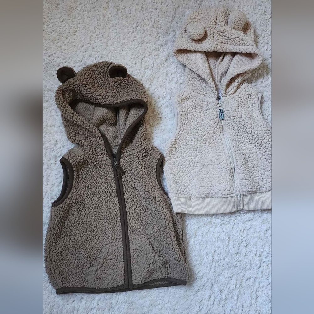 Sherpa Bear vest